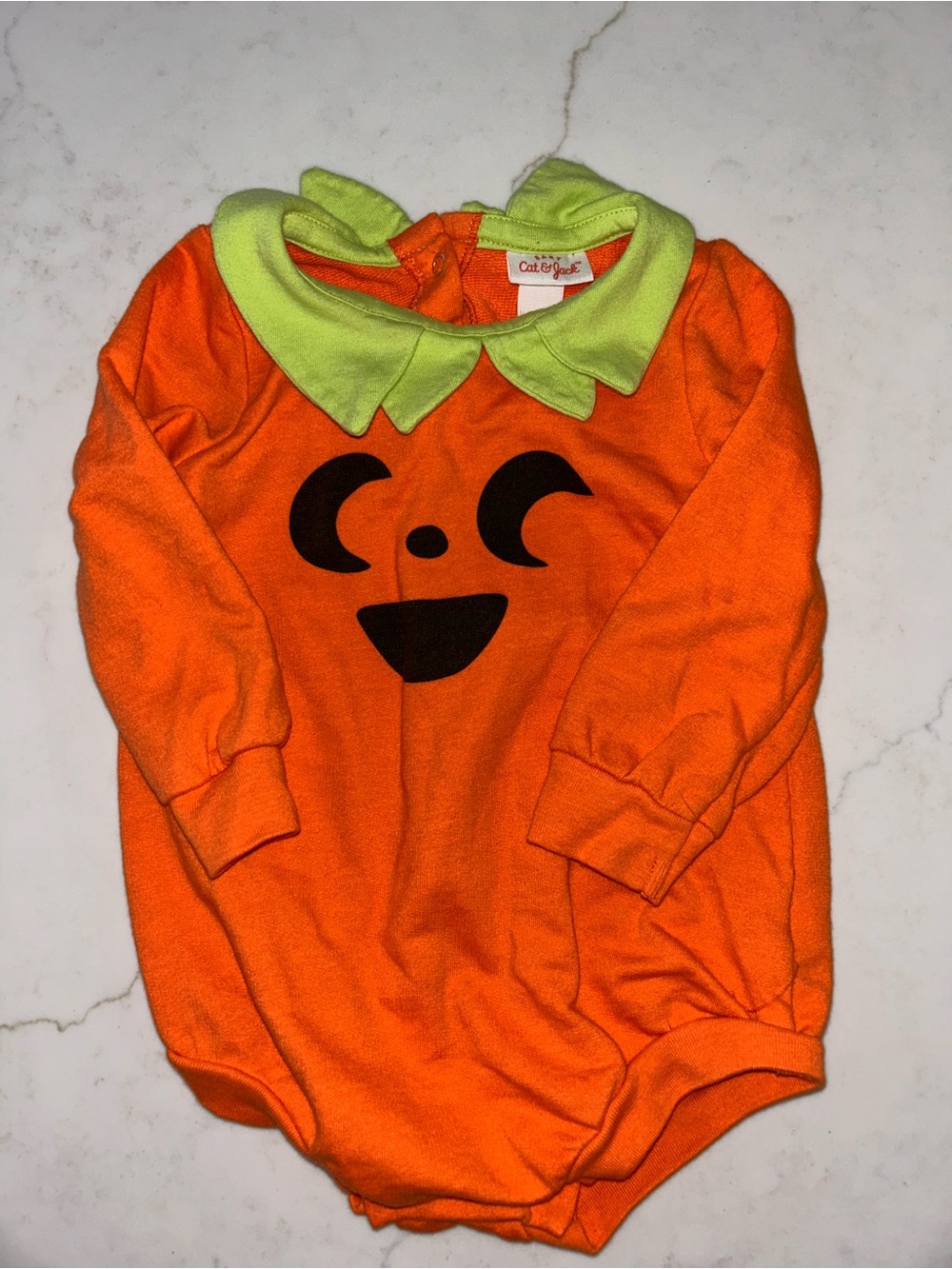 Baby Pumpkin Halloween Outfit - 18 Months